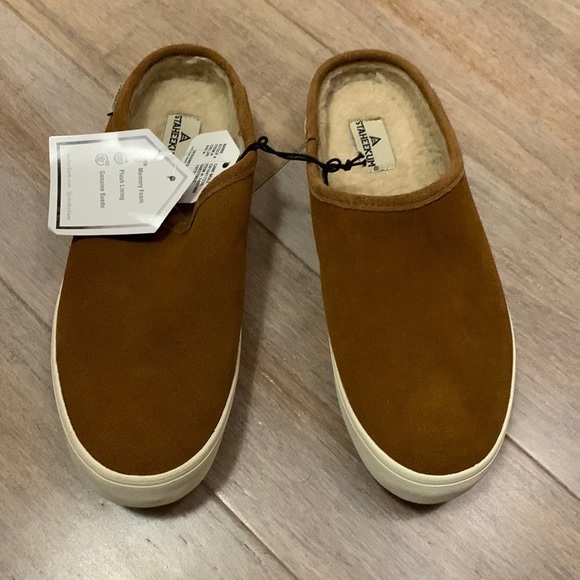 STAHEEKUM Suede Cami Mule- Women’s Size 7- NWT - Picture 1 of 12